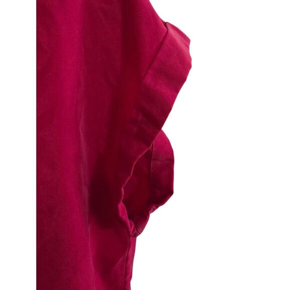 Women's Express Red Zip Front Blouse – Size Small - Picture 5 of 5